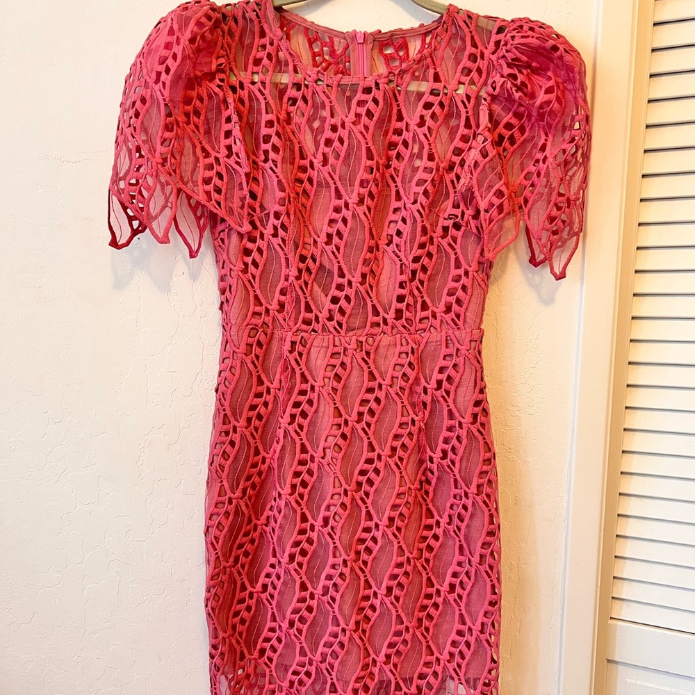 New pink mini dress xs-25